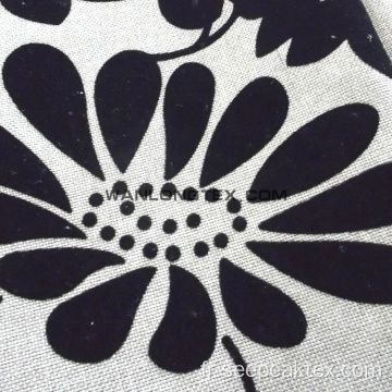 flocage polyester aspect lin tissu d&#39;ameublement pour canapé